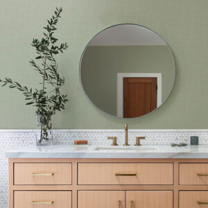 Alcott Sage Dotted Wallpaper