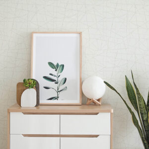 Alcott Ivory Dotted Wallpaper