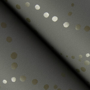Alcott Charcoal Dotted Wallpaper