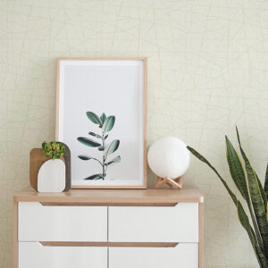 Alcott Cream Dotted Wallpaper