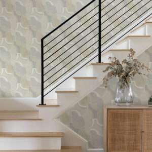 Hollace Honey Geometric Wallpaper