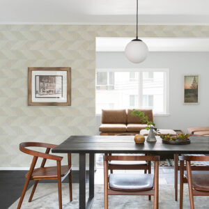 Presley Grey Tessellation Wallpaper