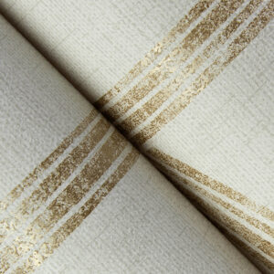 Harlow Gold Curved Contours Wallpaper