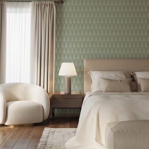 Mirko Sage Ogee Wallpaper