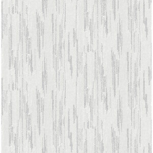 0091685 baris charcoal stipple stripe wallpaper
