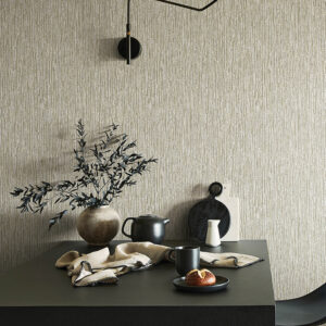 Corliss Neutral Beaded Strands Wallpaper