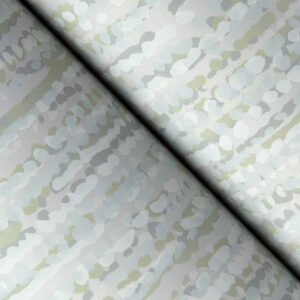 Corliss Light Grey Beaded Strands Wallpaper