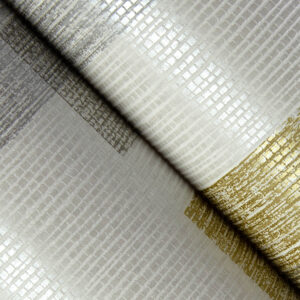 Fulton Gold Shapes Wallpaper