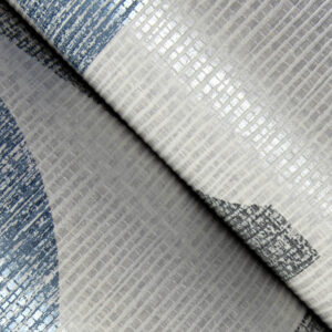 Fulton Blue Shapes Wallpaper