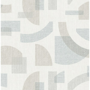 0091725 fulton light blue shapes wallpaper