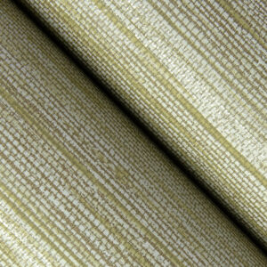 Sheehan Gold Faux Grasscloth Wallpaper