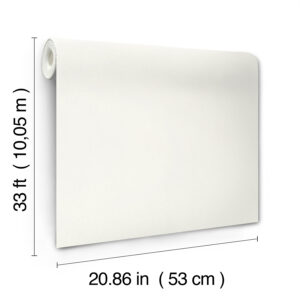 Parget Snovit White Textured Wallpaper