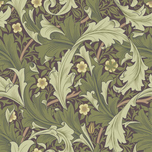 0091961 granville plum leafy vine wallpaper