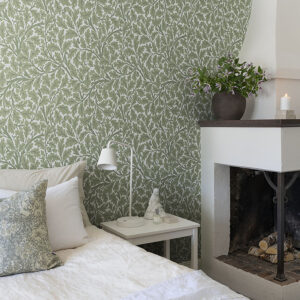 Oak Tree Green Leaf Wallpaper