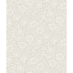0092058 mallow dove floral vine wallpaper