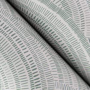 Encircle Sea Green Geometric Wallpaper