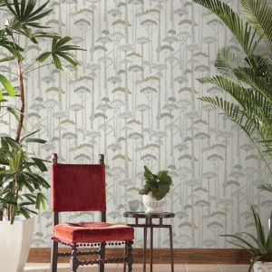 Unify Metallic Forest Wallpaper