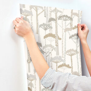 Unify Metallic Forest Wallpaper