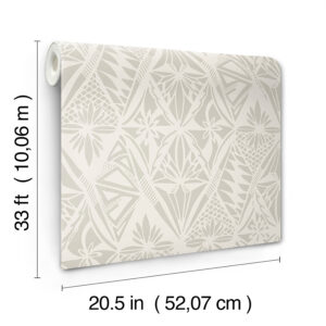 Urbane Light Grey Diamonds Wallpaper