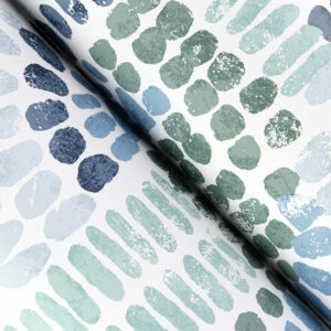 Wanderer Blueberry Mosiac Wallpaper