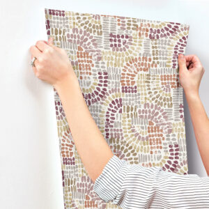 Wanderer Multicolor Mosiac Wallpaper