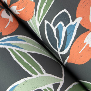 Valdivian Moss Floral Wallpaper