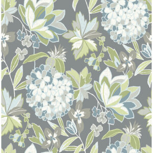 0093316 valdivian aqua floral wallpaper