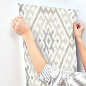 Solola Stone Ikat Wallpaper