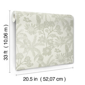 Jacaranda Sage Tropical Trail Wallpaper