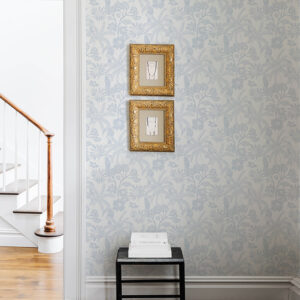 Jacaranda Light Blue Tropical Trail Wallpaper