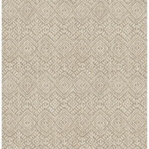 0093491 gallivant neutral woven geometric wallpaper