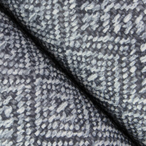 Gallivant Indigo Woven Geometric Wallpaper