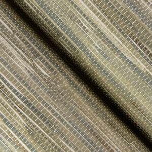Exhale Olive Woven Faux Grasscloth Wallpaper