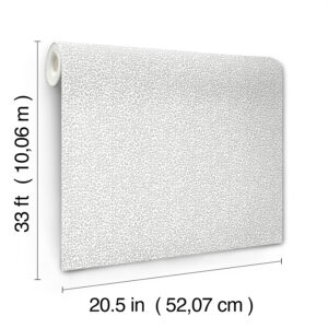 Soul Grey Animal Print Wallpaper