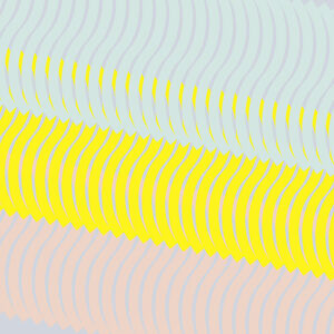 Comb bleu-yellowapricot