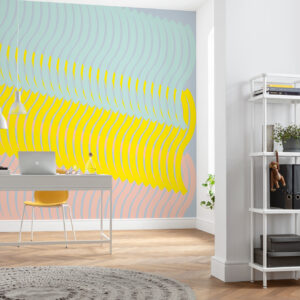Comb bleu-yellowapricot