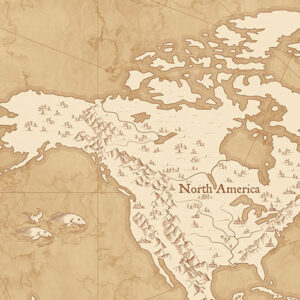 Vintage World Map