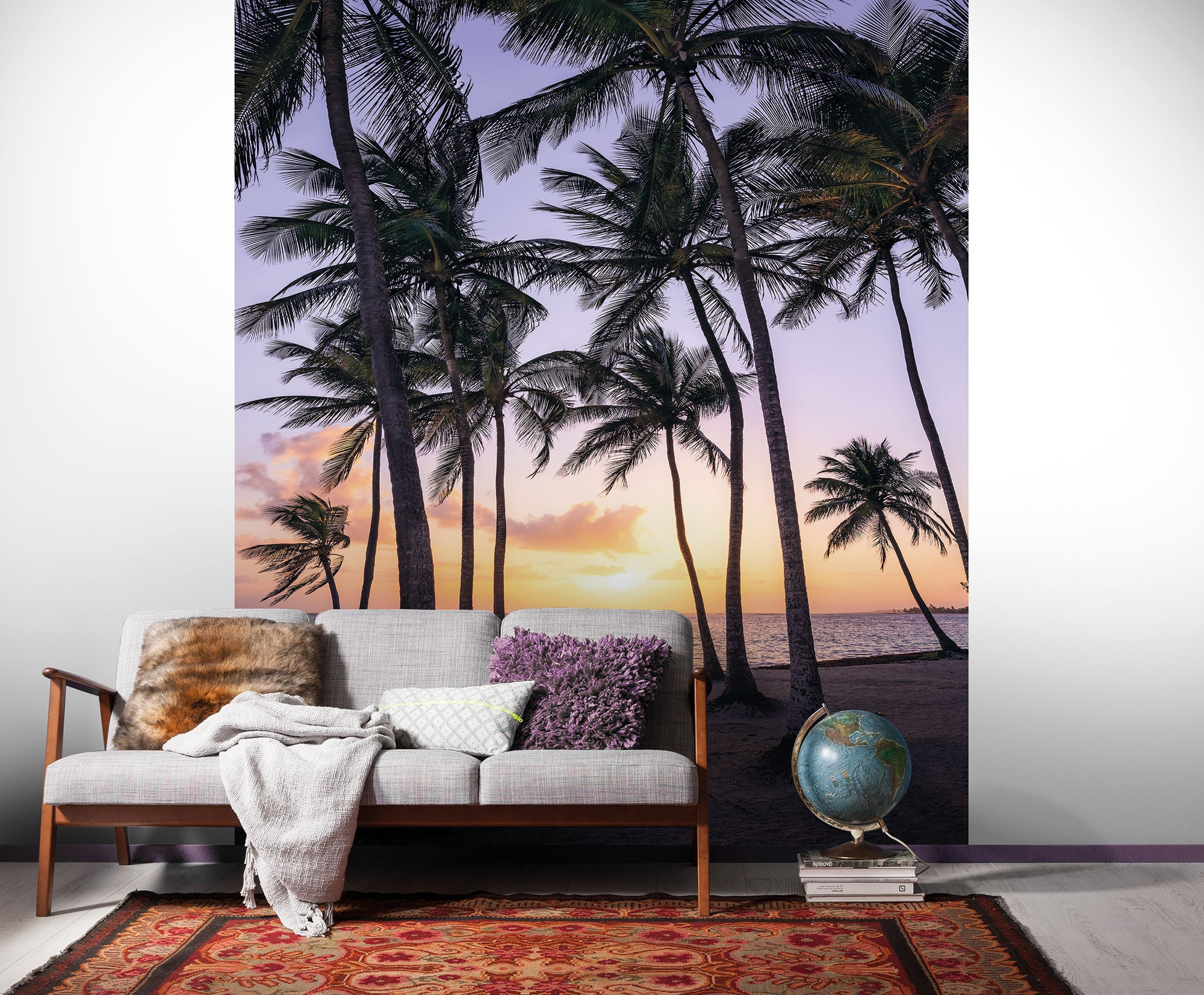 Palmtrees on Beach