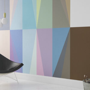 Gem Stone Rhombus apricot-blue-mocca